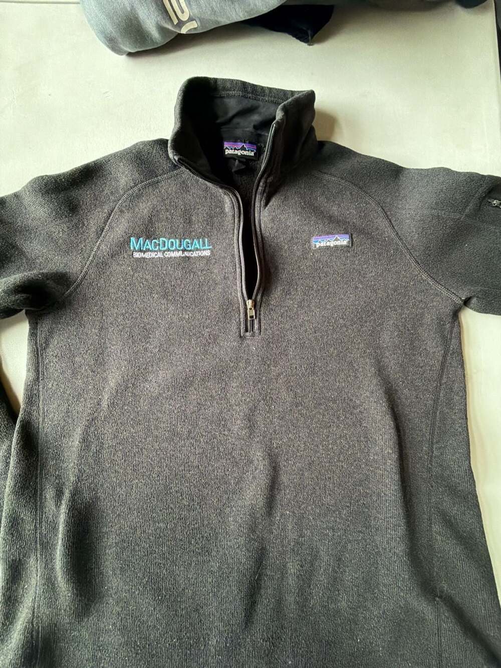 Patagonia Better Sweater 1/4 Zip Pullover XL Black